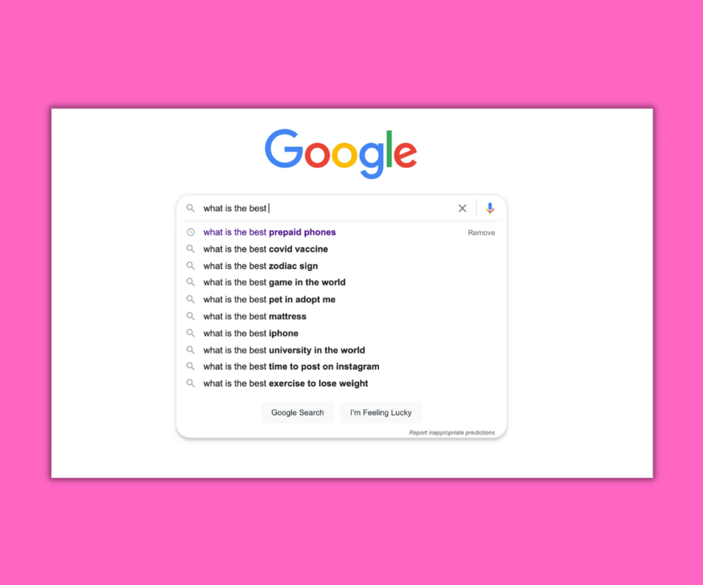 Google-Autocomplete