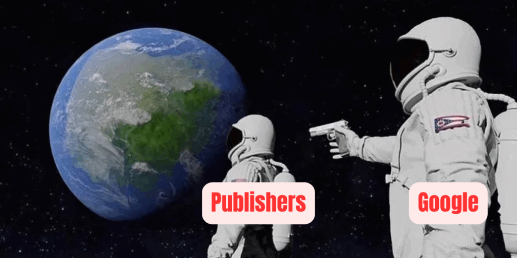 Google vs publishers